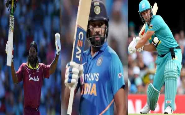 Ab Diviliyars Chris Gayle and Rohit Sharma